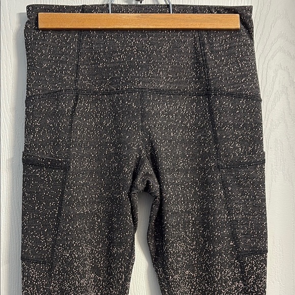 Champion Black and Pink Speckled Leggings - Picture 2 of 6